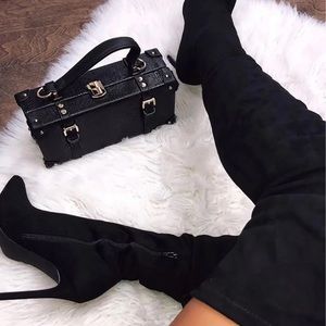 NWT Fashion Nova Thigh High Boots